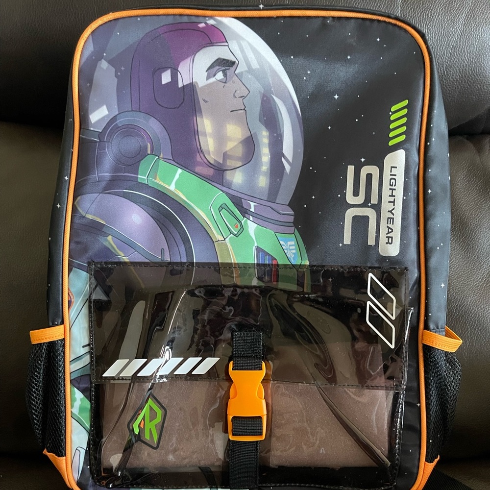 Buzz lightyear backpack from Disney store